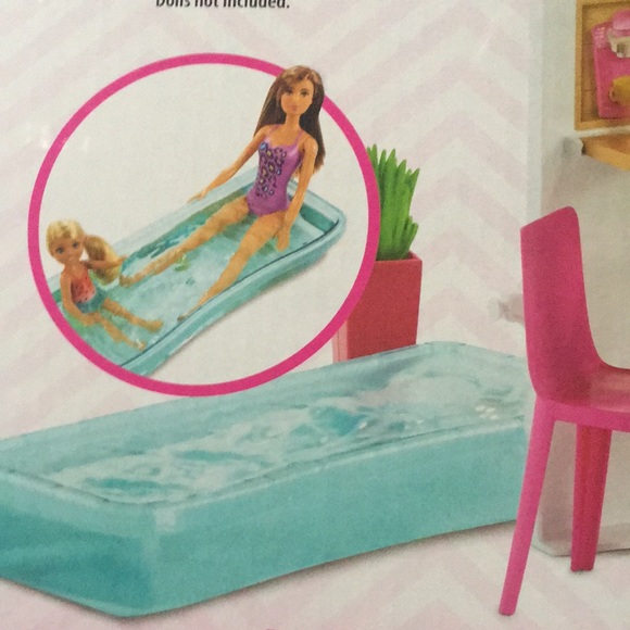 NIB Fully Furnished Barbie House,furniture & Accessories! - Picture 7 of 15